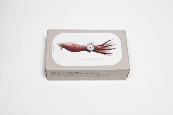 Gefüllte Kalmartuben (Tintenfisch) in Ragoutsauce - 120 g